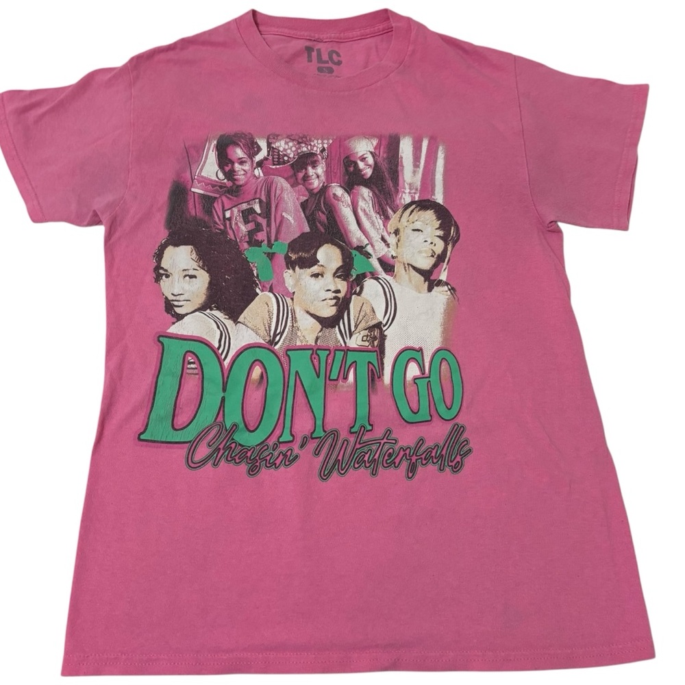 TLC Retro Don’t Go Chasing Waterfalls graphic tee size S